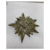Virginia Metalcrafters brass Moravian Star trivet