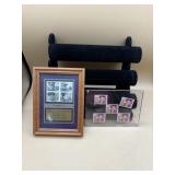 block of four Distinguished Marines commemorative