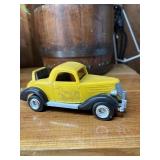 Vintage Car Model FORD COUPE 1936 Yellow Plastic
