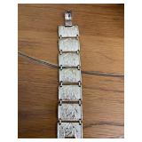 Pegasus Coro Vintage Silver Tone Bracelet,
