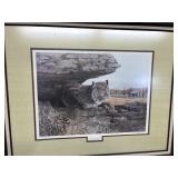 This framed art print is titled 'The Refuge' and