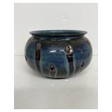 Vintage signed pottery bowl