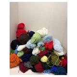 Yarn Assorted Colors Balls and Skeins