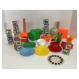 Lot of vintage toys