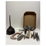 sockets Oiler Drill Bits c clamp etc