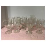 Glassware, lot of 11