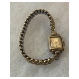 Vintage Ladies Elgin 10 K Rolled Gold Watch