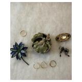 Dragon Fly Trinket Box with Jewelry
