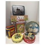Duck Tin and Other Tins