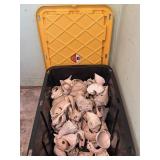 Tore of Seashells Tote with lid Included