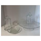 Princess House Heritage Canisters Cake Plate