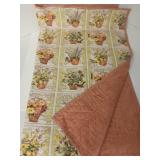 Hand Stitched Garden Dream Baby Quilt
