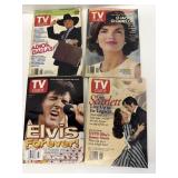 1990's TV Guides Elvis Scarlett Jackie 0 and JR
