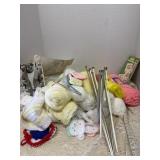 Knitting and Crochet Needles Yard