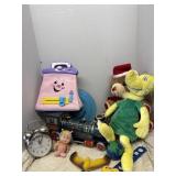 Toys and Sharp Clock run etc