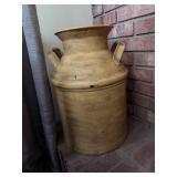 Antique Milk Can Painted