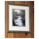 Stream Matted Picture 14 x17