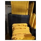 Large Totes 27 Gallon three individual totes with