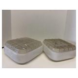 Vintage Ceiling Glass Pair Light Covers