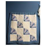 Machine  Stitched Quilted Wall Hanging 40x30