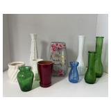 Vase's, lot of 10