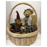 Basket with Bears