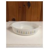 Vintage FireKing Starburst 9' Round Dish