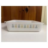 Vintage FireKing Starburst Square Pan 8'