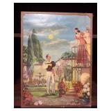 Vintage Spanish styled Picture  15x20
