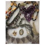 Costume Jewelry color to silver