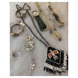 Ladies Watches Indian Necklace