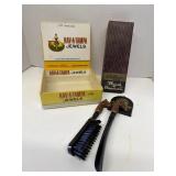 Vintage Brush and Shoehorn with Cigar Box