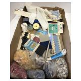 Vintage Buttons Sewing Rick Rack misc