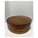 Vintage Varnished Cheese Box