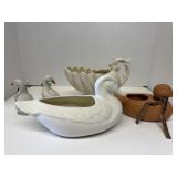 Ducks and McCoy Planter Planter has hairline