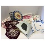 Vintage Linens Crochet Potholders Wall 8x10