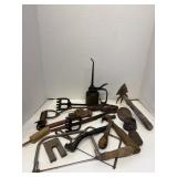 Vintage Tools and Oiler Horse Bit