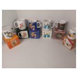 ceramic coffee mugs in box