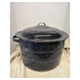 Splatter Ware Cooker Canner with wire basket