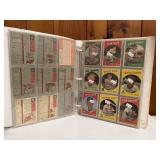 1960's Baseball Cards in Notebook 19 pages mostly