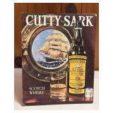 Vintage Cutty Sark Advertising on Cardboard  8x10