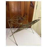 Folding Metal Magazine Rack