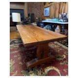 Vintage Sold  Pine Coffee Table 22'wide 59 1/2