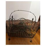 Metal Magazine Rack