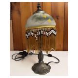 Elegant Beaded Table Lamp