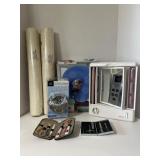 New shower head, neck massager vintage nail sets