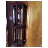 Curio Cabinet 71'x24'x12'  Glass ShelvesPlease