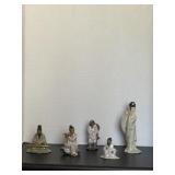 Oriental Figures 5 pc