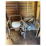 Handicap Toilets Shower Tub Handle plus walker
