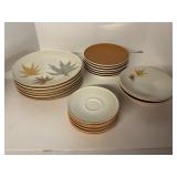 Vintage Iroquois harvest time dinnerware set